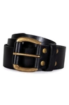 Frye Leather Belt In Black