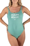 CACHE COEUR CACHE COEUR OCEAN BEACH MATERNITY ONE-PIECE SWIMSUIT