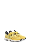 On Cloud Play Running Sneakers In Mustard | White