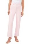 Halogen 5-pocket Faux Leather Pants In Pink Dogwood