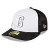 New Era White/black San Francisco Giants 2023 On-field Batting Practice Low Profile 59fifty Fitted In White