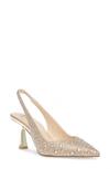 BETSEY JOHNSON CLARK SLINGBACK POINTED TOE PUMP