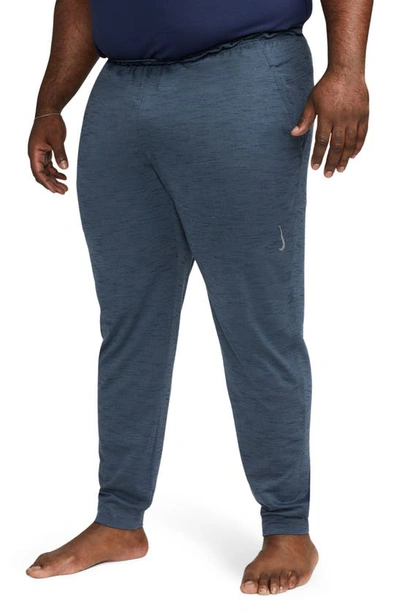 Nike Men's  Yoga Dri-fit Trousers In Blue