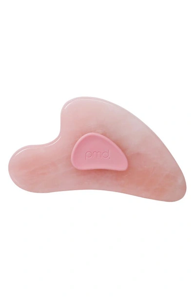 Pmd Gua Sha Rq Facial Tool In Rose Quartz