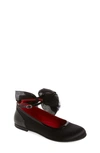 Christian Louboutin Anemonina Embellished Satin Ballet Flats In Black