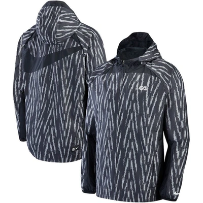 Nike Club America Awf  Men's Soccer Full-zip Jacket In Black/sail
