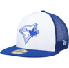 NEW ERA NEW ERA WHITE/ROYAL TORONTO BLUE JAYS 2023 ON-FIELD BATTING PRACTICE 59FIFTY FITTED HAT