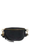 Isabel Marant Women's Skano Suede Belt Bag In Black