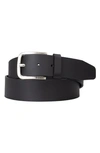 Hugo Boss Boss Janni Leather Belt In Black