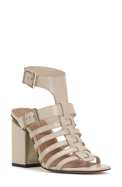 Vince Camuto Hicheny Cage Sandal In Warm Vanilla