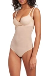 WOLFORD TULLE FORMING UNDERBUST SHAPER THONG BODYSUIT