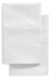 BOLL & BRANCH BOLL & BRANCH SET OF 2 SIGNATURE HEMMED PILLOWCASES