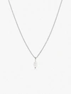 ANA LUISA SILVER PEARL NECKLACE