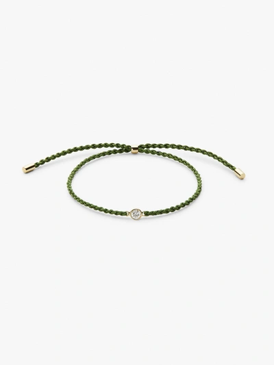 Ana Luisa Diamond Bracelet Green