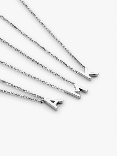 Ana Luisa Silver Initial Necklace