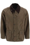 Barbour Bedale Water Resistant Waxed Cotton Jacket In Brown