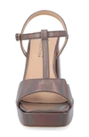 Journee Collection Parson Platform Sandal In Purple