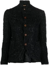 Comme Des Garçons Single-breasted Jacket In Black
