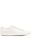Common Projects Original Achilles Sneakers In Beige Leather In White