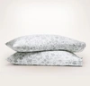 Boll & Branch Organic Signature Botanical Pillowcase Set In Shore