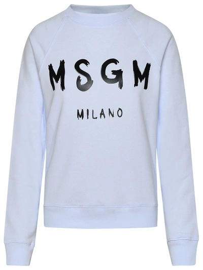 Msgm Sweatshirt In White
