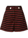 PROENZA SCHOULER STRIPED SHORTS,R172624JQP6212025910