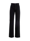 Dolce & Gabbana Flared Jeans With Ripped Details In Blue