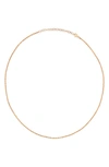 EF COLLECTION GOLD TWIST CHAIN