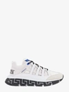 Versace Trigreca Low-top Sneakers In White