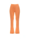 Off-white Nylon Stretch Leggings In Orange
