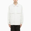 Y-3 Adidas Y 3 Light Grey Technical Jacket In Gray