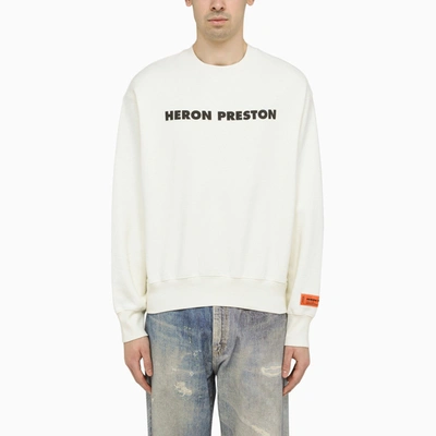Heron Preston Sweatshirt  Men Color White In White Black