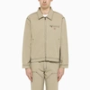 Dickies Lightweight Sand Cotton Jacket In Beige