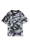 Nike Dri-fit Multi+ Big Kids' (boys') Printed Training Top In Black