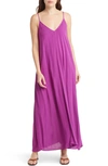 Treasure & Bond Woven Favorite Dress In Purple Viola