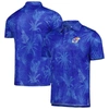 Colosseum Royal Kansas Jayhawks Palms Team Polo In Royal