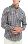 Barbour Merryton Tailored Fit Check Button-down Shirt In Stone