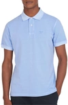 Barbour Washed Sports Polo Shirt In Sky