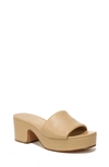 Vince Women's Margo Slip On Platform High Heel Sandals In Blonde