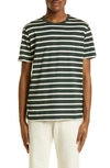 Sunspel Navy Classic Breton Striped T-shirt