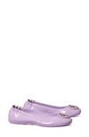 Tory Burch Minnie Travel Ballet Flat In Lavender Cloud