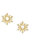 Sethi Couture Leena Diamond Stud Earrings In 18k Yg