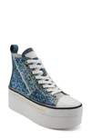 ZIGI CARMENSA HIGH TOP PLATFORM SNEAKER