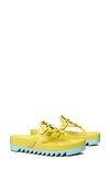 Tory Burch Miller Cloud Lug In Zesty Lime / Sea Bubble