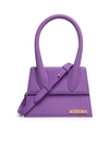Jacquemus Le Chiquito Moyen Bag In Pink & Purple