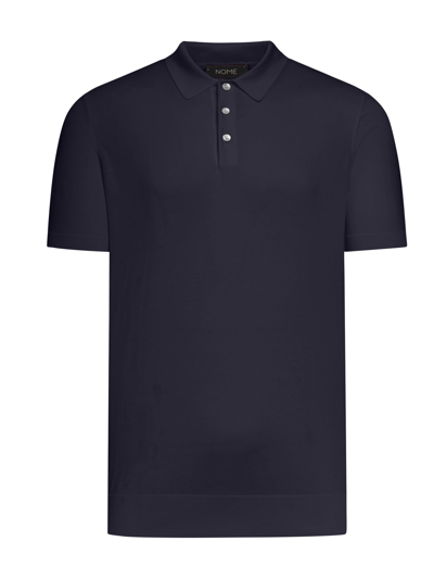 Nome Short-sleeved Polo Shirt In Bluette