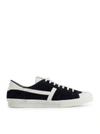 Tom Ford Jarvis Low Top Sneaker In Nero