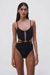 Jonathan Simkhai Genesis One Piece In Black