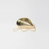 Simkhai Bridget Metal Shell Clutch In Gold