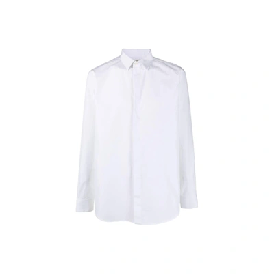 Saint Laurent Cotton Shirt In White